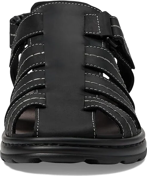 Propet Hunter Men's Sandals Black : 10 X (3E), Leather - Image 2
