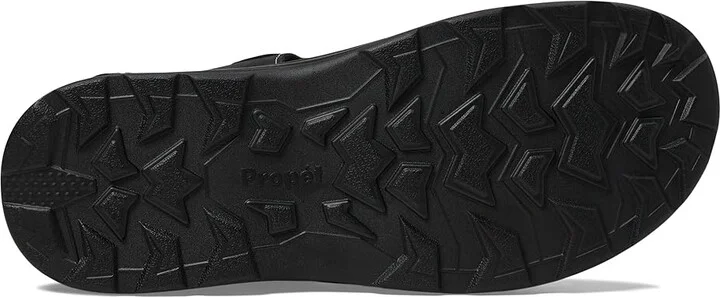 Propet Hunter Men's Sandals Black : 10 X (3E), Leather - Image 3