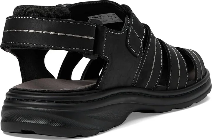 Propet Hunter Men's Sandals Black : 10 X (3E), Leather - Image 4