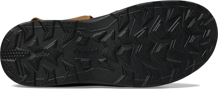 Propet Hunter Men's Sandals Black : 10 X (3E), Leather - Image 7