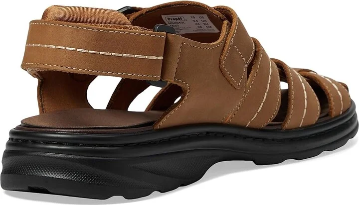 Propet Hunter Men's Sandals Black : 10 X (3E), Leather - Image 8