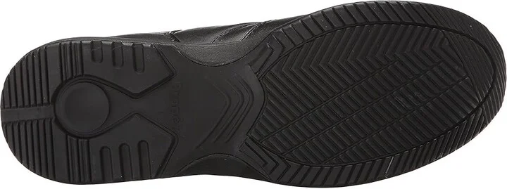 Propet Life Walker Strap Medicare/HCPCS Code = A5500 Diabetic Shoe Men's Hook and Loop Shoes Black : 7 M (D), Leather - Image 4