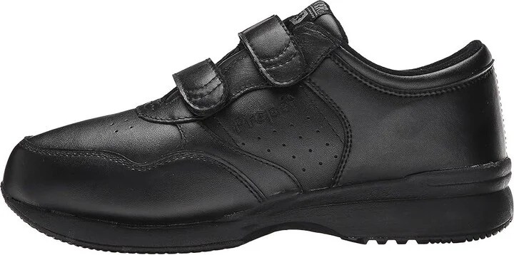 Propet Life Walker Strap Medicare/HCPCS Code = A5500 Diabetic Shoe Men's Hook and Loop Shoes Black : 7 M (D), Leather - Image 7