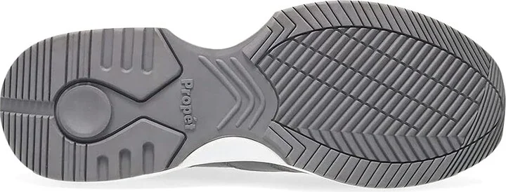 Propet Life Walker Strap Medicare/HCPCS Code = A5500 Diabetic Shoe Men's Hook and Loop Shoes Dark Grey : 8 XX (5E), Leather - Image 3