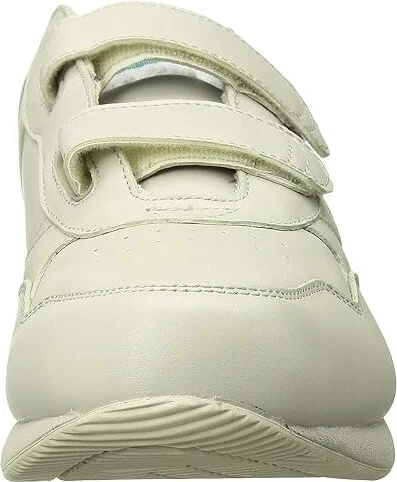 Propet Life Walker Strap Medicare/HCPCS Code = A5500 Diabetic Shoe Men's Hook and Loop Shoes Sport White : 7.5 M (D), Leather - Image 6