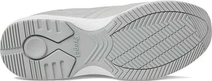 Propet Lifewalker Sport Women's Shoes Light Grey : 6 XX (4E), Leather - Image 3