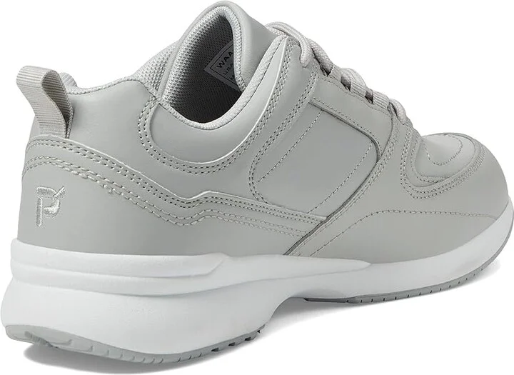 Propet Lifewalker Sport Women's Shoes Light Grey : 6 XX (4E), Leather - Image 4