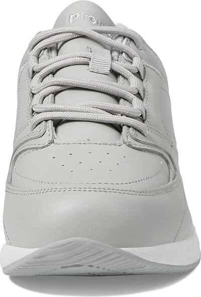 Propet Lifewalker Sport Women's Shoes Light Grey : 6 XX (4E), Leather - Image 5