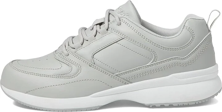 Propet Lifewalker Sport Women's Shoes Light Grey : 6 XX (4E), Leather - Image 6