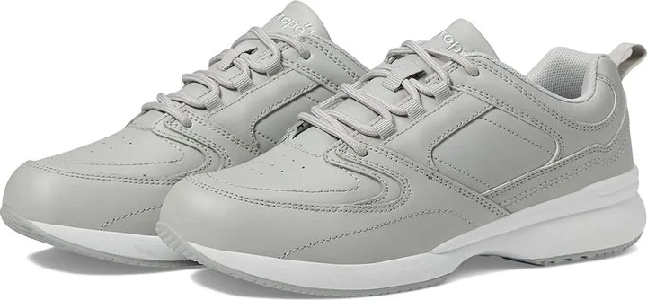 Propet Lifewalker Sport Women's Shoes Light Grey : 6 XX (4E), Leather