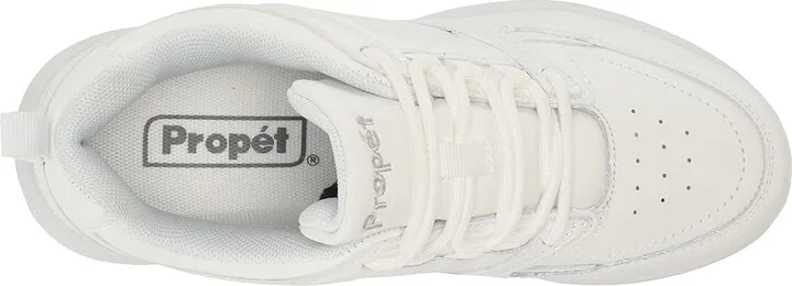 Propet Lifewalker Sport Women's Shoes White : 7 XX (4E), Leather - Image 2
