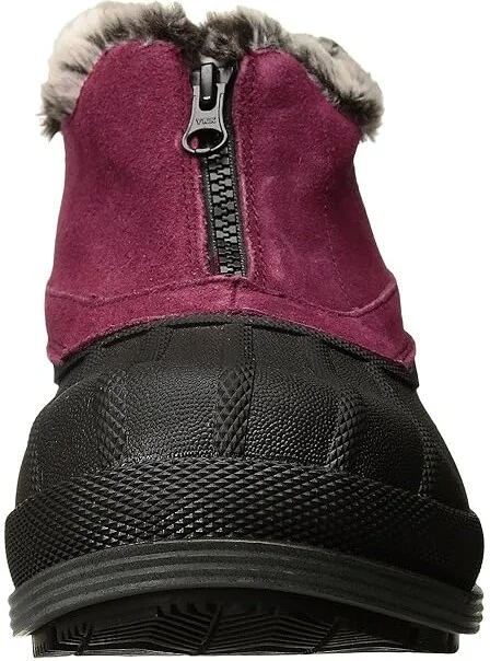 Propet Lumi Ankle Zip Women's Boots Berry : 6 M (B), Suede - Image 6