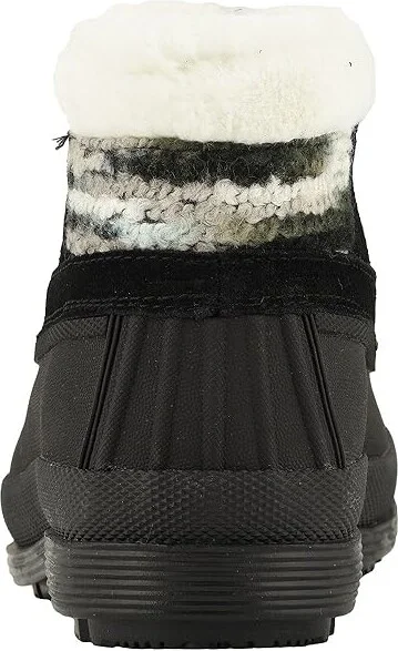 Propet Lumi Ankle Zip Women's Boots Black/White : 6 XX (4E), Suede - Image 5