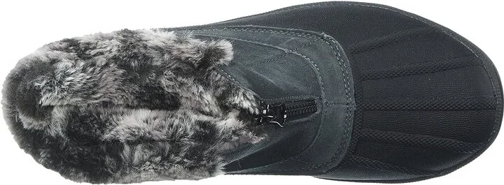 Propet Lumi Ankle Zip Women's Boots Grey : 6 M (B), Suede - Image 3