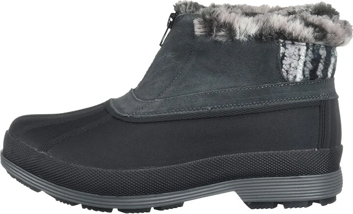 Propet Lumi Ankle Zip Women's Boots Grey : 6 M (B), Suede - Image 7