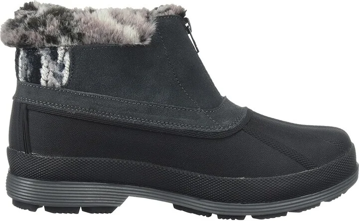 Propet Lumi Ankle Zip Women's Boots Grey : 6 M (B), Suede - Image 8