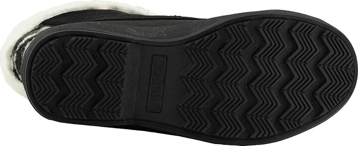 Propet Lumi Tall Lace Women's Boots Black/White : 6 XX (4E), Suede - Image 4