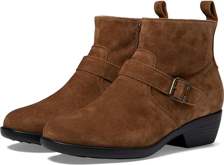 Propet Memphis Women's Boots Bison Brown : 10 M (B), Suede