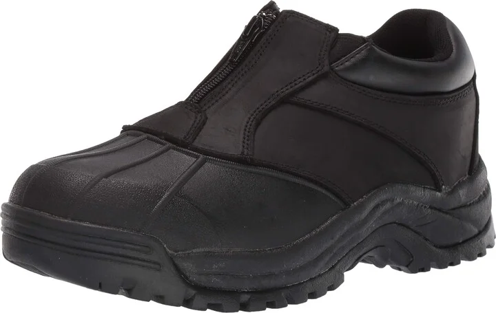 Propét Men's Blizzard Ankle Zip Boot Black 07H D US