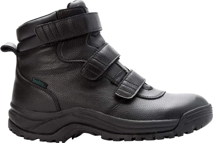 Propét mens Cliff Walker Tall Strap Hiking Boot