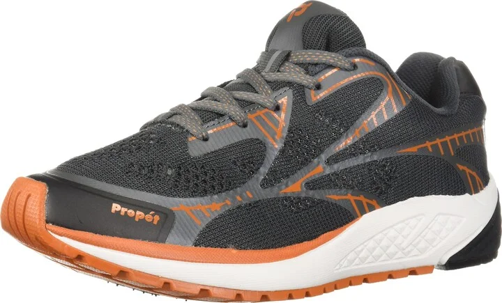 Propét Mens One Lt Walking Walking Sneakers Athletic Shoes - Grey - Size 12 D