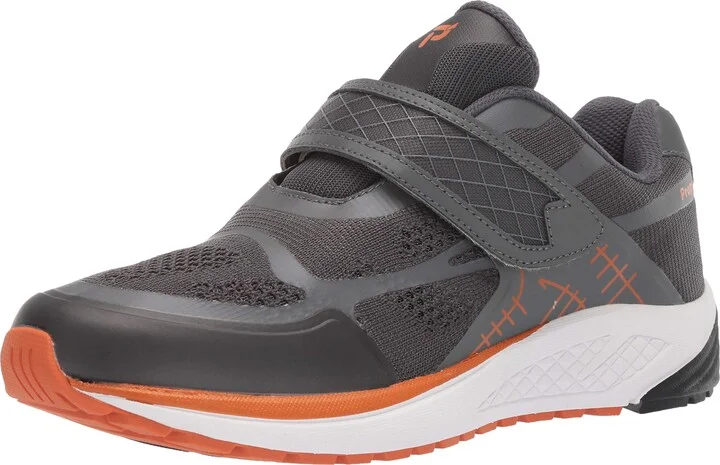 Propét Mens Propét One Strap Walking Walking Sneakers Shoes - Black