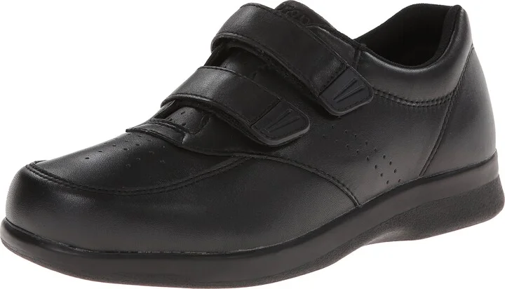 Propét Mens Vista Monk Strap Casual Shoes - Black - Size 11 D_M