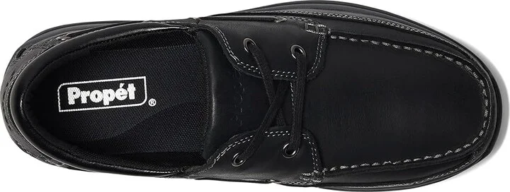 Propet Pomeroy Men's Shoes Black : 9 M (D), Nubuck - Image 2