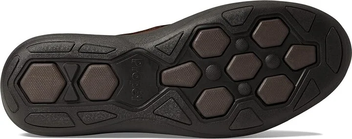 Propet Preston Men's Shoes Coffee : 17 X (3E), Leather - Image 3