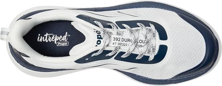 Propet Propet 392 Durocloud Men's Shoes White/Navy : 10 X (3E), Rubber/Synthetic - Image 2