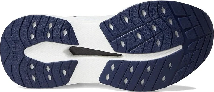 Propet Propet 392 Durocloud Men's Shoes White/Navy : 10 X (3E), Rubber/Synthetic - Image 3