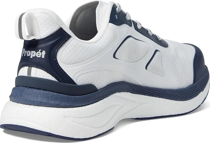 Propet Propet 392 Durocloud Men's Shoes White/Navy : 10 X (3E), Rubber/Synthetic - Image 4