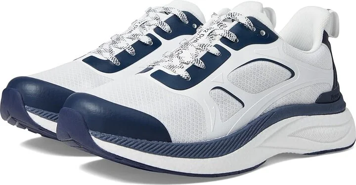 Propet Propet 392 Durocloud Men's Shoes White/Navy : 10 X (3E), Rubber/Synthetic