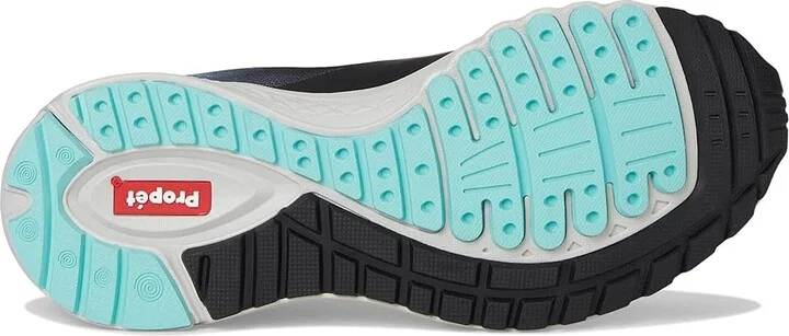 Propet Propet One Evolve Women's Shoes Black/Aqua : 5.5 M (B), Textile - Image 3