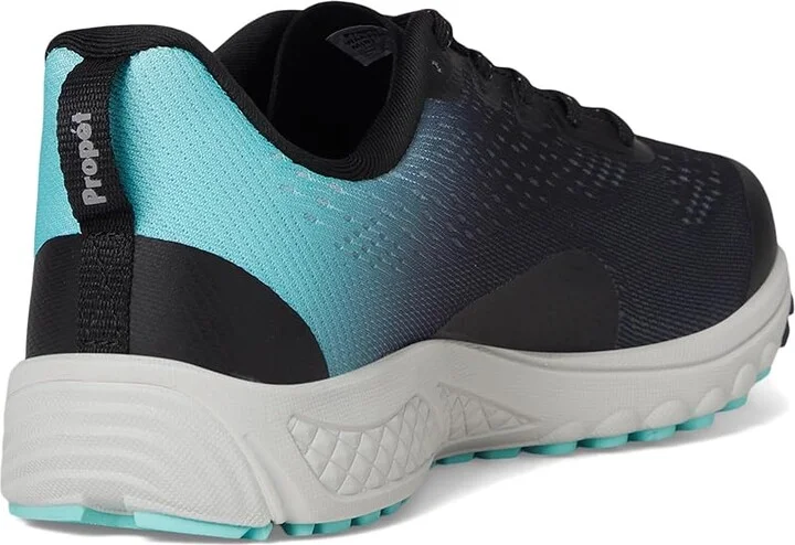 Propet Propet One Evolve Women's Shoes Black/Aqua : 5.5 M (B), Textile - Image 4