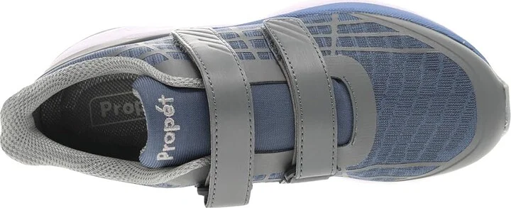 Propet Propet One Twin Strap Women's Shoes Grey/Blue : 9.5 M (B), Textile - Image 2