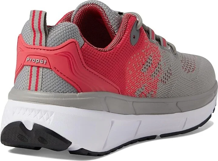 Propet Propet Ultra Women's Shoes Light Grey/Salmon : 10 XX (4E), Textile - Image 4