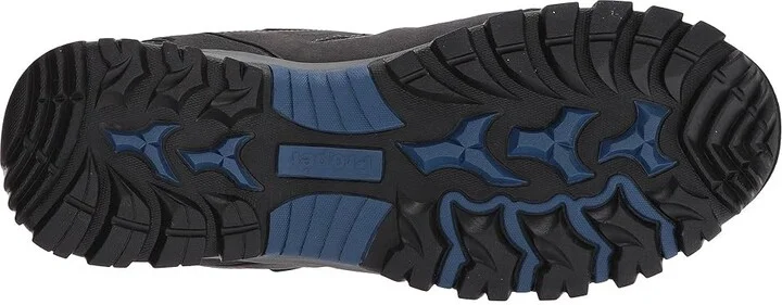 Propet Ridge Walker Low Men's Lace up casual Shoes Grey/Blue : 14 E (W), Suede/Synthetic - Image 4