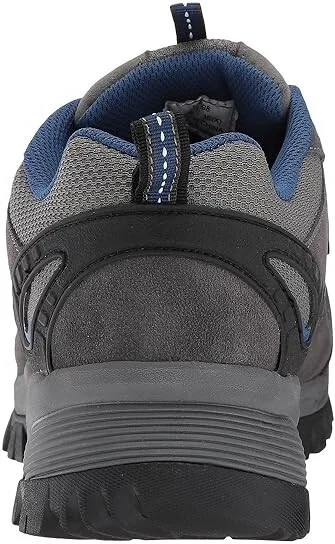 Propet Ridge Walker Low Men's Lace up casual Shoes Grey/Blue : 14 E (W), Suede/Synthetic - Image 5