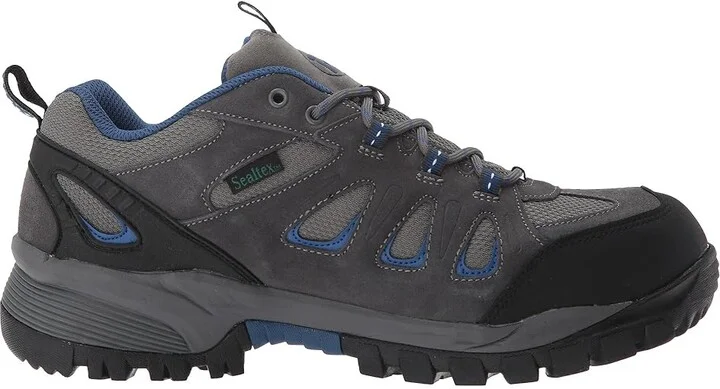 Propet Ridge Walker Low Men's Lace up casual Shoes Grey/Blue : 14 E (W), Suede/Synthetic - Image 8