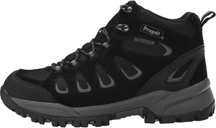 Propet Ridge Walker Men's Lace-up Boots Black : 8 E (W), Suede/Textile - Image 7