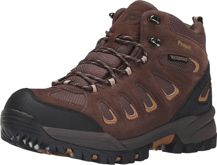 Propet Ridge Walker Men's Lace-up Boots Brown : 9 E (W), Suede/Textile - Image 2