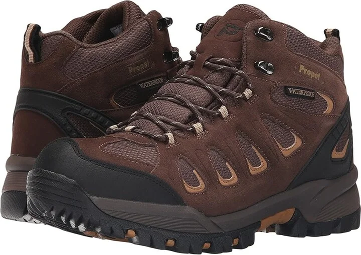 Propet Ridge Walker Men's Lace-up Boots Brown : 9 E (W), Suede/Textile