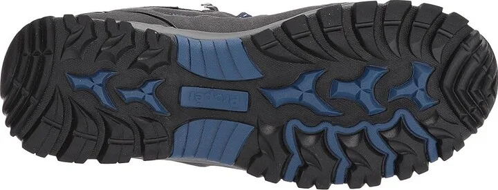 Propet Ridge Walker Men's Lace-up Boots Grey/Blue : 9.5 E (W), Suede/Textile - Image 4