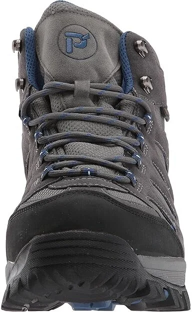 Propet Ridge Walker Men's Lace-up Boots Grey/Blue : 9.5 E (W), Suede/Textile - Image 6