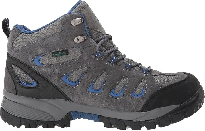 Propet Ridge Walker Men's Lace-up Boots Grey/Blue : 9.5 E (W), Suede/Textile - Image 8