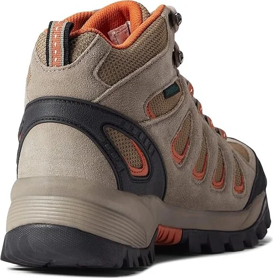 Propet Ridge Walker Men's Lace-up Boots Gunsmoke/Orange : 8 E (W), Suede/Textile - Image 4