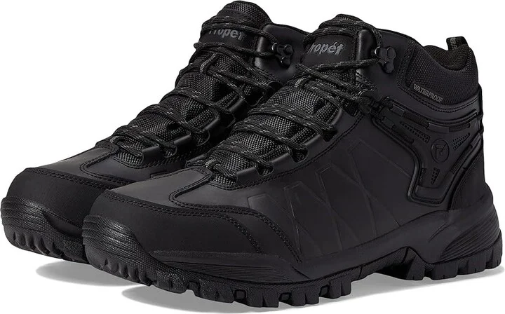 Propet Ridgewalker Force Men's Hiking Boots Black : 8 XX (5E), Leather/Textile