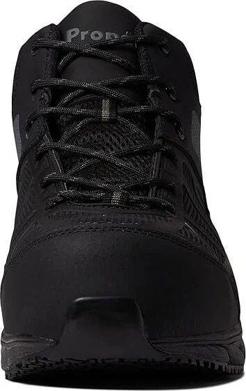 Propet Seeley Hi Men's Boots Black/Grey : 8 E (W), Textile/Leather - Image 2