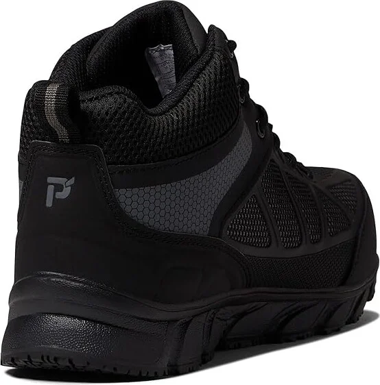 Propet Seeley Hi Men's Boots Black/Grey : 8 E (W), Textile/Leather - Image 4
